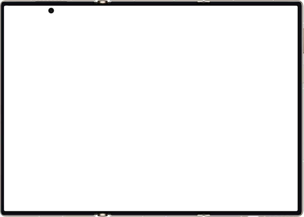 HUAWEI Mate XTs 非凡大师 单屏态到三屏态应用界面，展示同一应用三种形态都能适配且好用