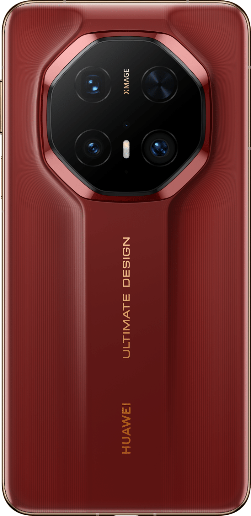 The HUAWEI Mate 70 RS is available in three back colors, Ray Red