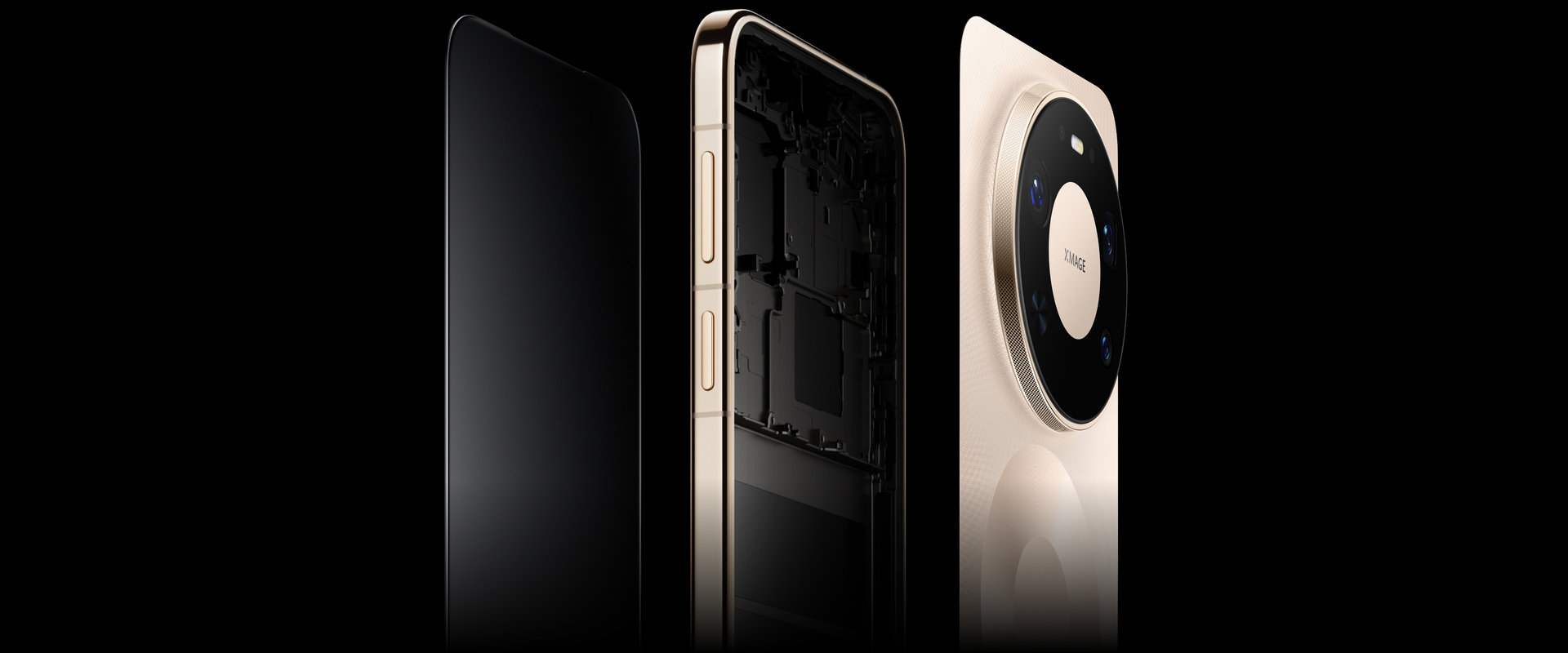 HUAWEI Mate 80 Pro Max 风驰版全金属玄武架构，由金属背板、玄武机身和第二代昆仑玻璃组成