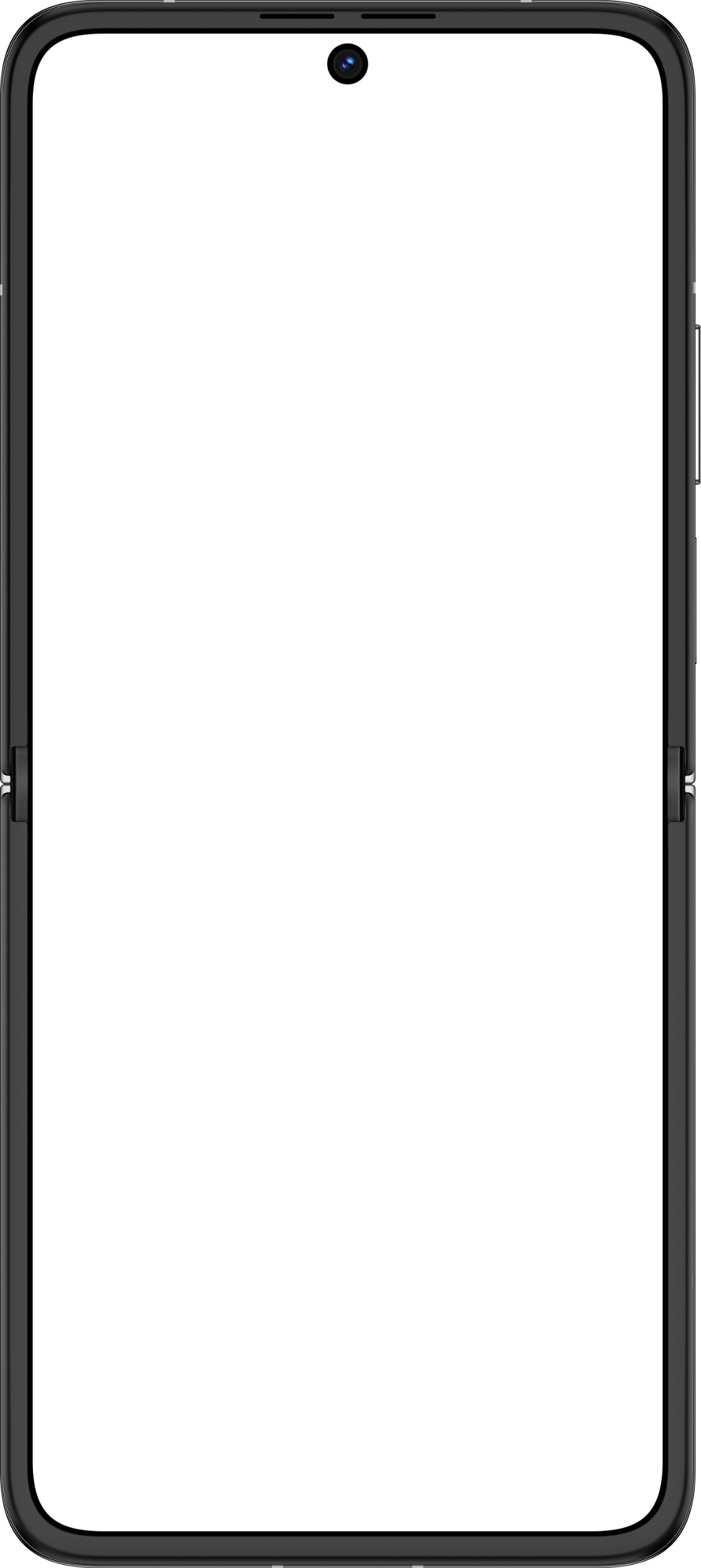 HUAWEI nova Flip S 界面上显示 AI 人像精修功能界面