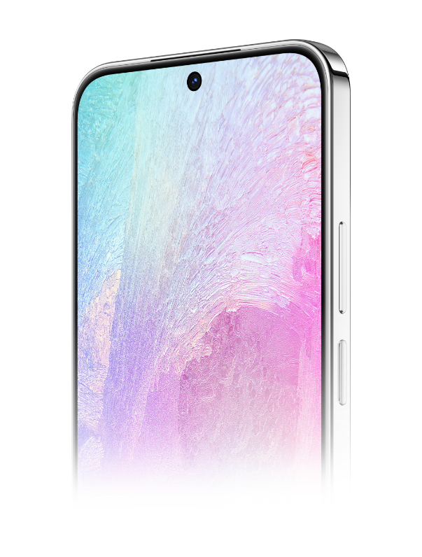 HUAWEI nova 14 活力版屏幕特写图,展示了手机屏幕的抗摔能力