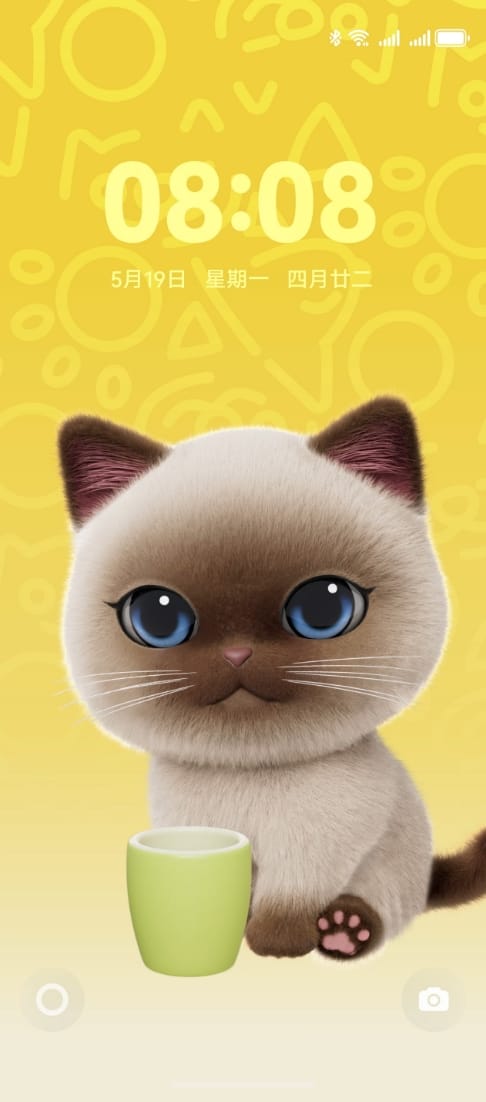 HUAWEI nova 14 Pro AI 萌宠主题展示