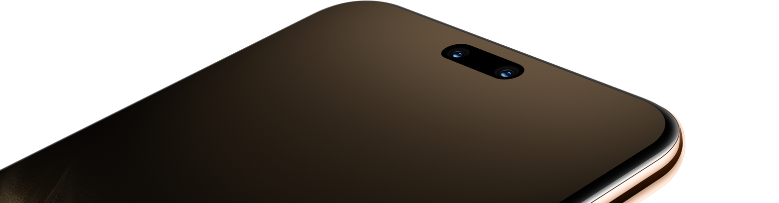 HUAWEI nova 14 Ultra 正面摄像头特写，展示前置摄像头细节