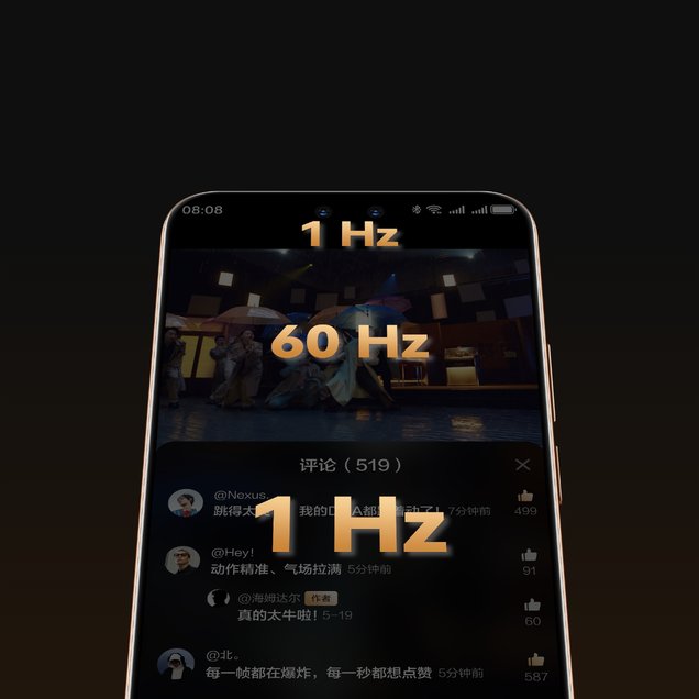 HUAWEI nova 14 Ultra 三分区自适应刷新