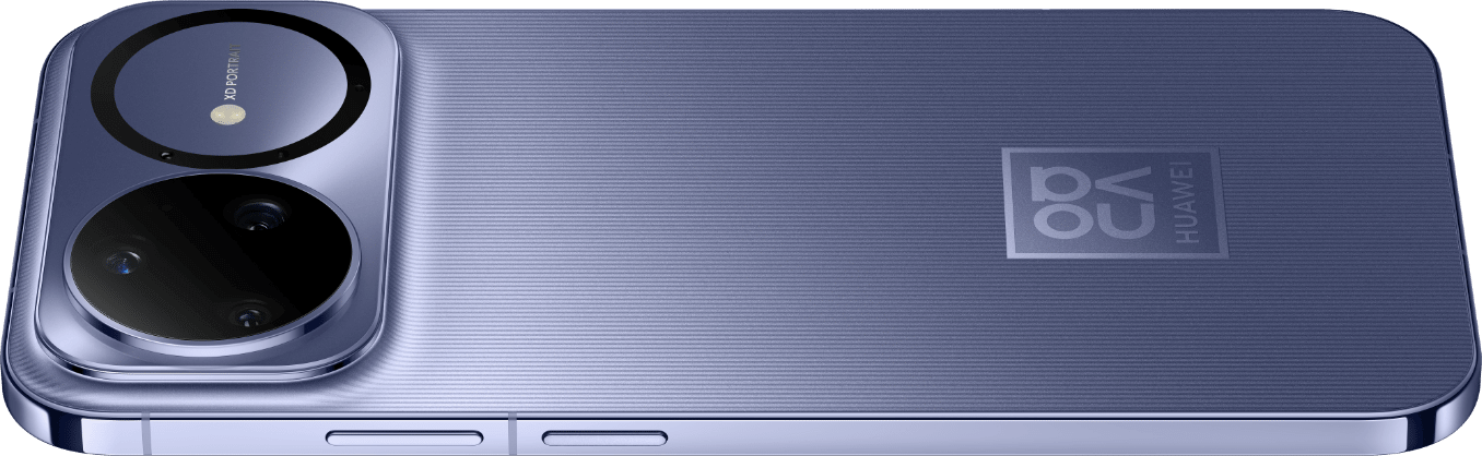 HUAWEI nova 15 Ultra 侧背面角度 ID 图，展现好搭紫颜色全貌