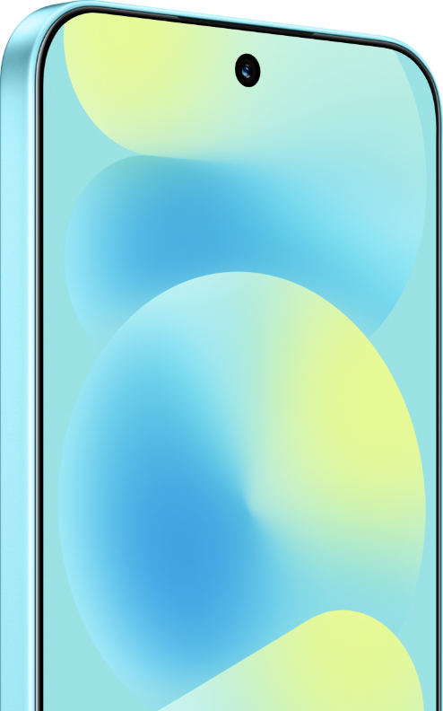 手机侧面图，展示了 HUAWEI nova 16 的镜头参数