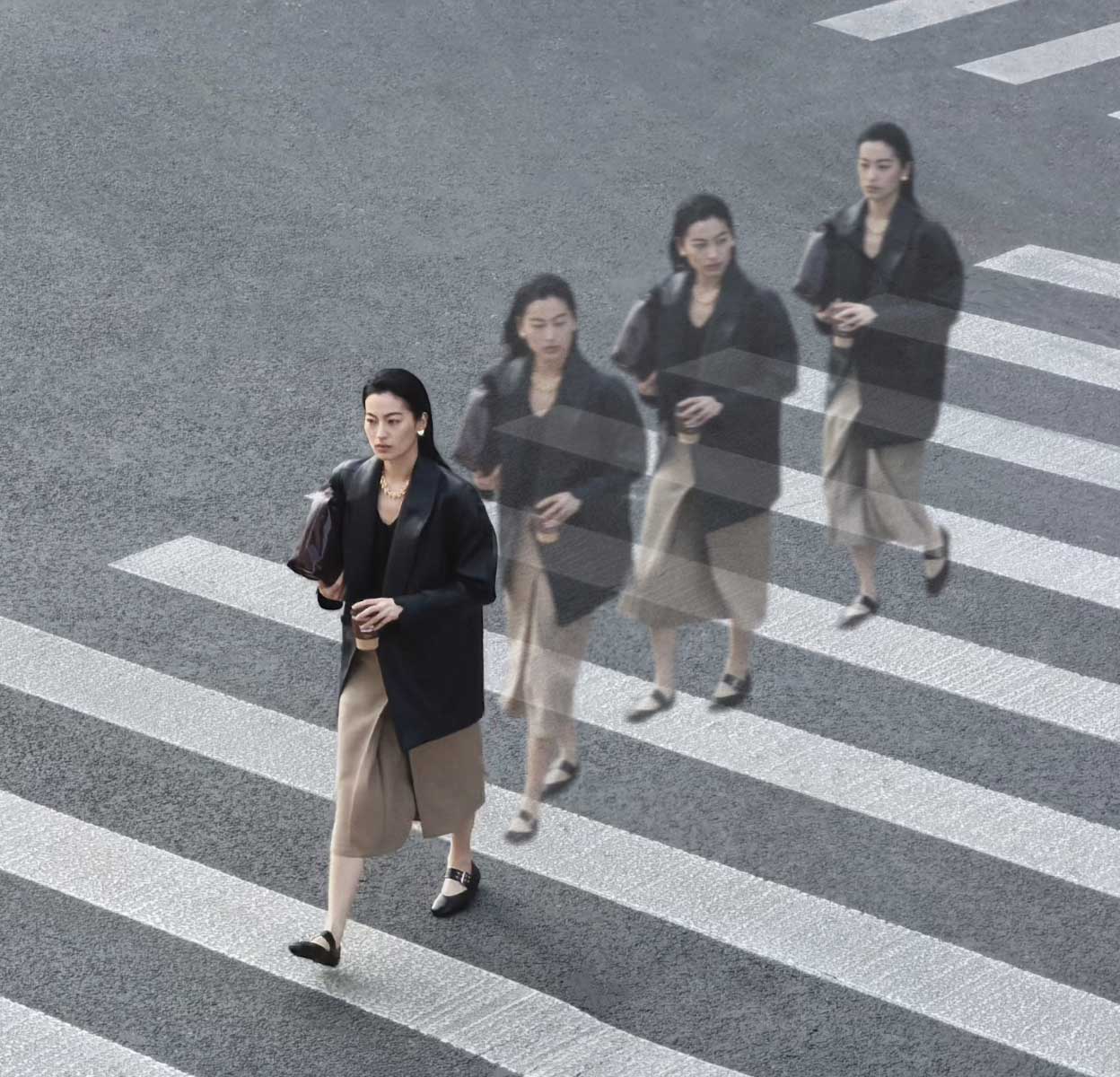 HUAWEI Pura X AI 运动轨迹样张展示