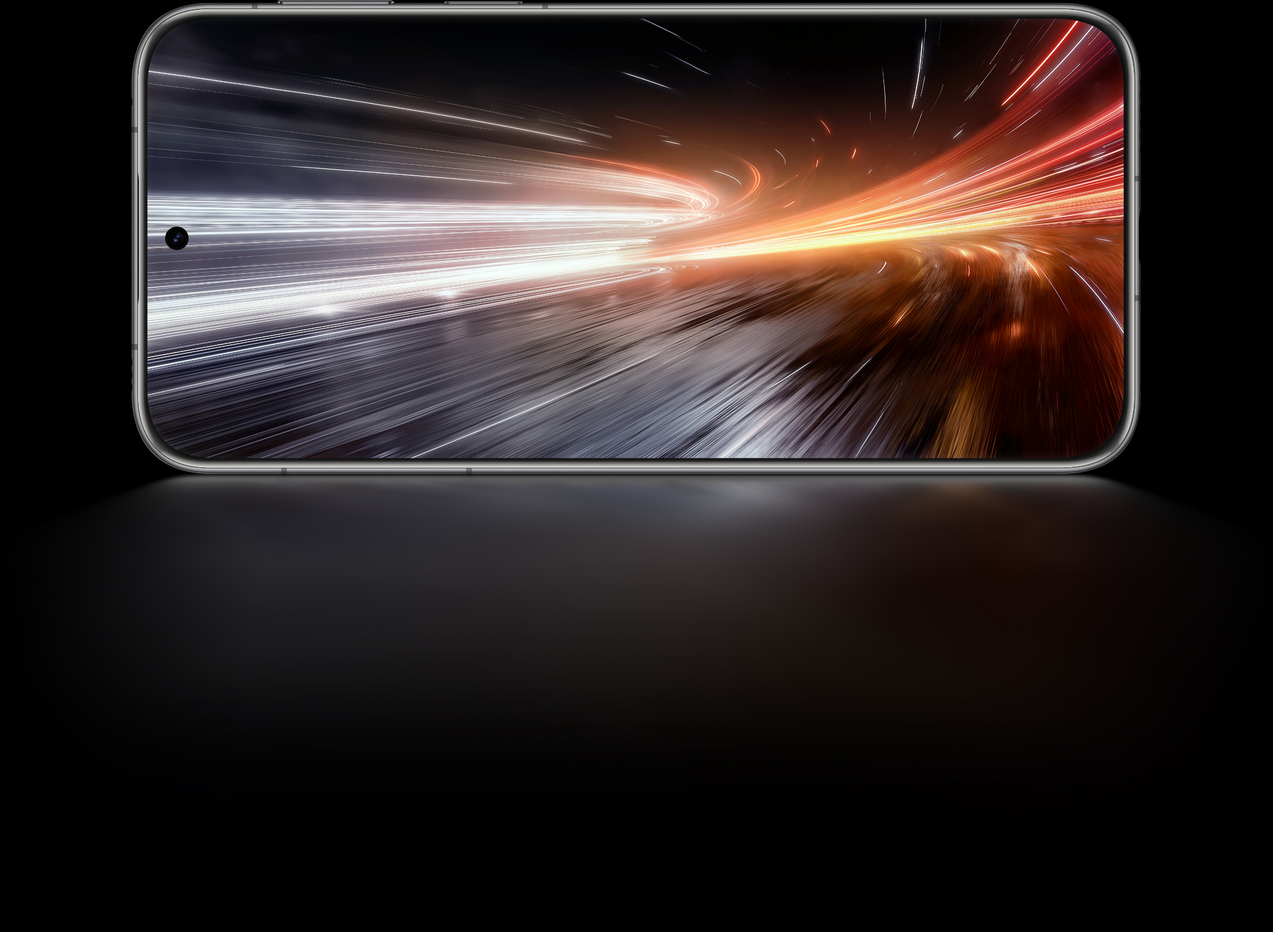 HUAWEI Pura 80 Ultra 正面图,展示手机性能大幅提升