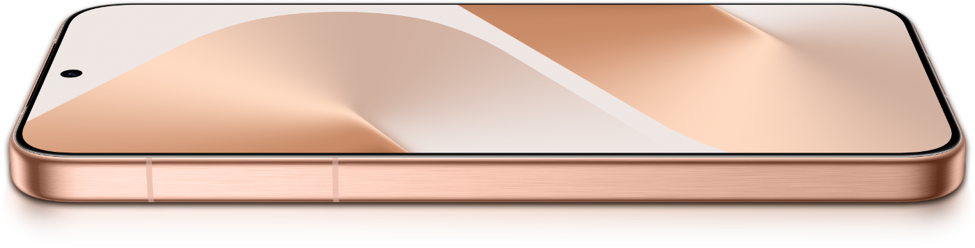 HUAWEI Pura 80 手机正面图，展示华为临境显示屏