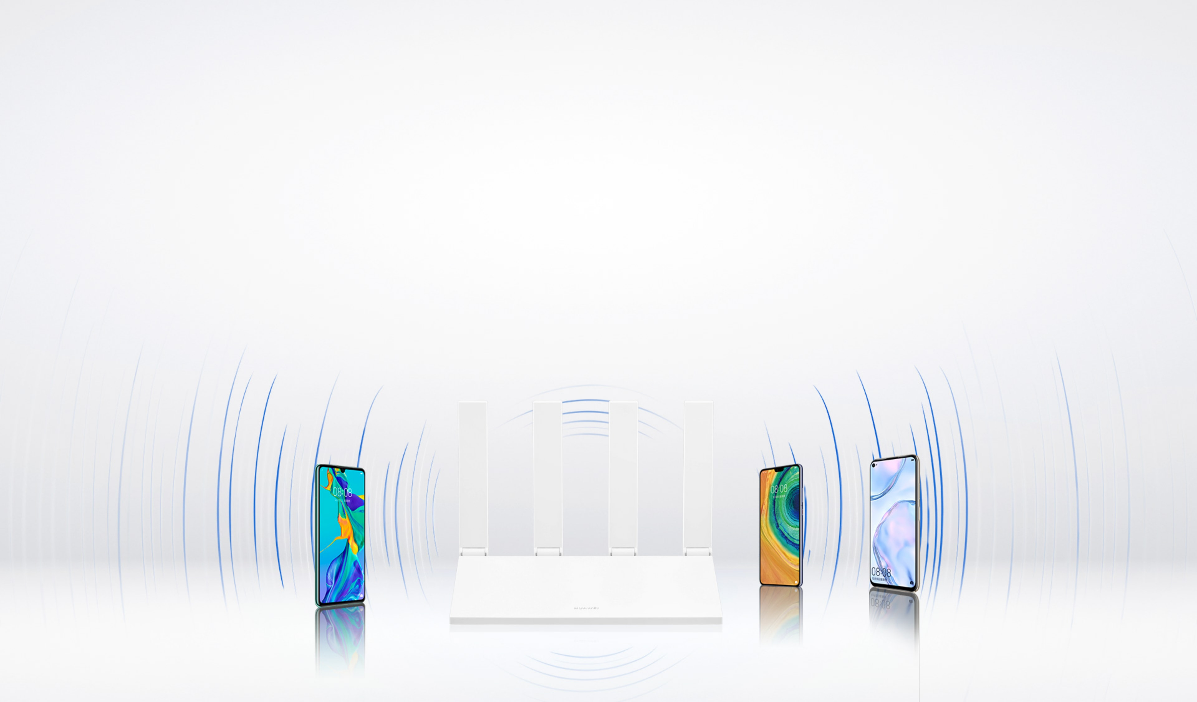 华为路由器 AX3 160MHz频宽