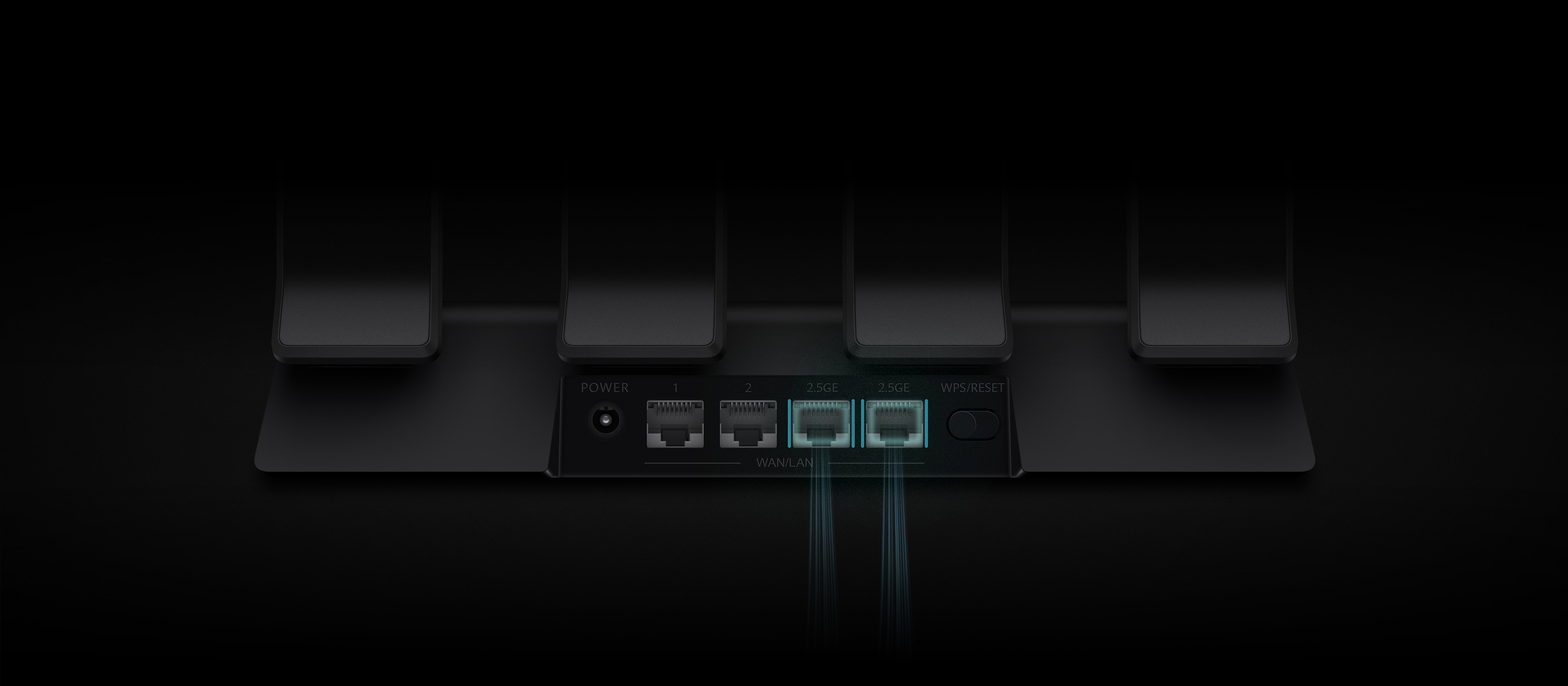 华为路由 BE3 Pro 疾速网口