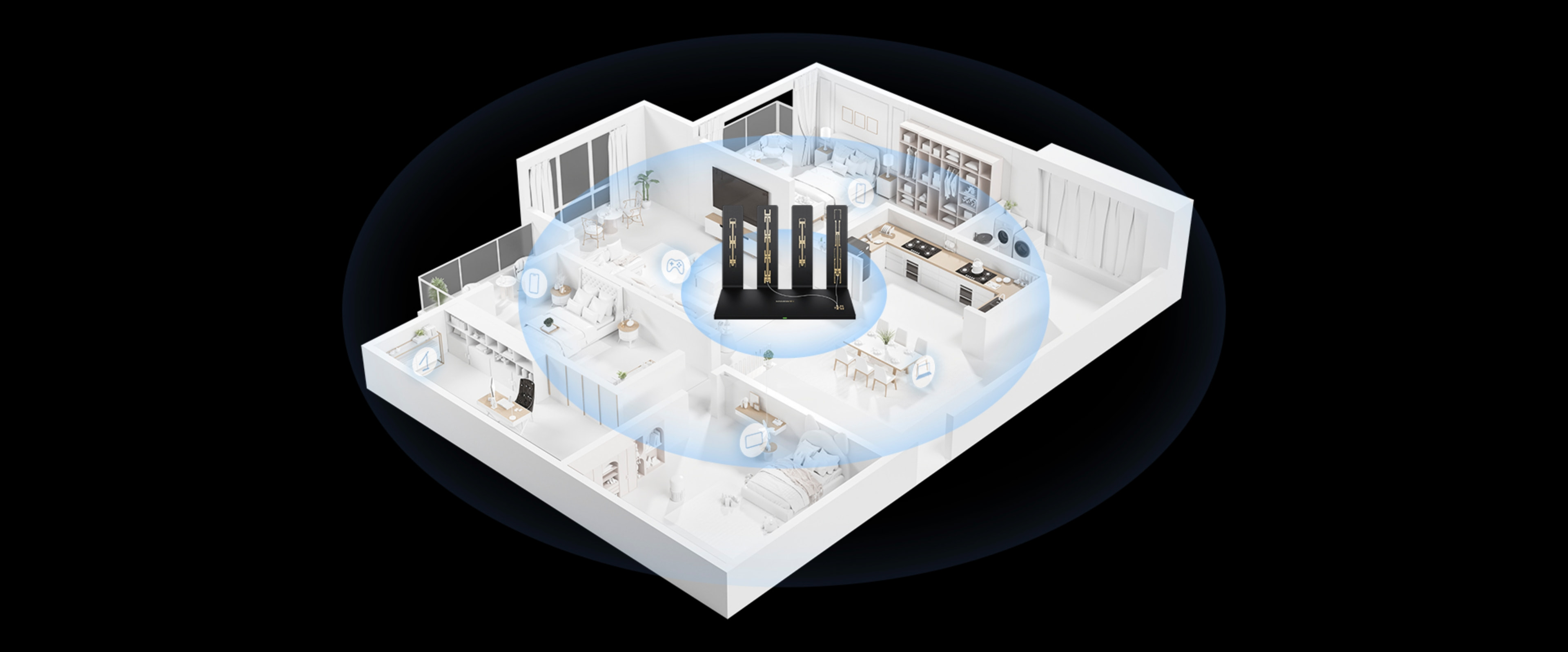 华为路由 BE3 Pro 信号放大器