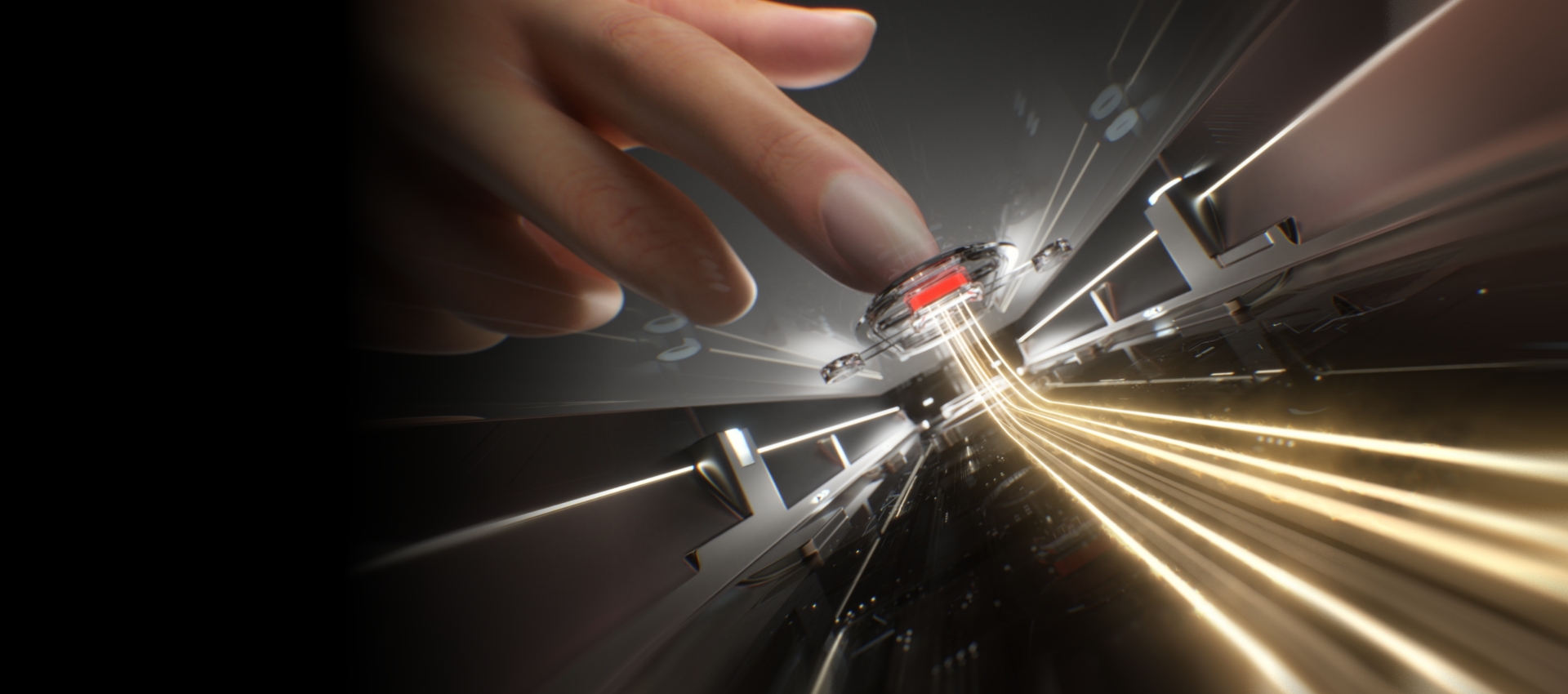 华为智能门锁 2 悦享版应急小红键特写,展示了智能门锁支持应急续航的功能