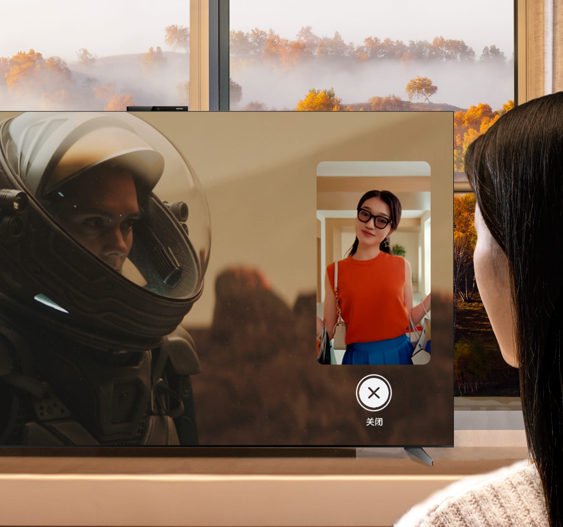 华为智能门锁 Plus 智慧屏可视