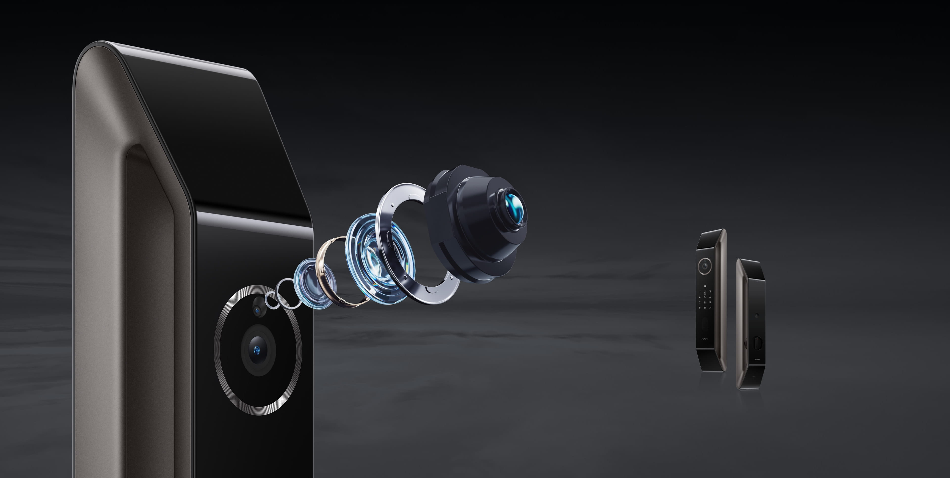 华为智能门锁 Plus 主视觉