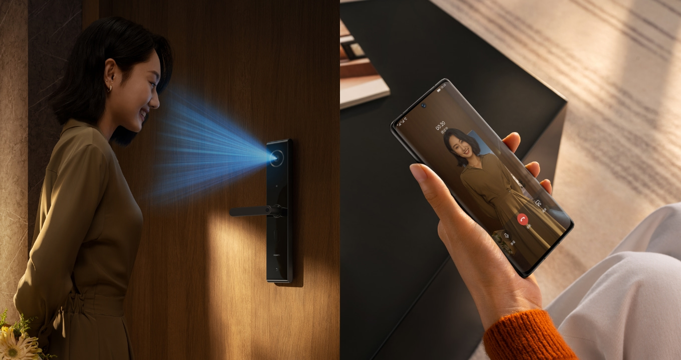 华为智能门锁 SE 高清猫眼创拍1