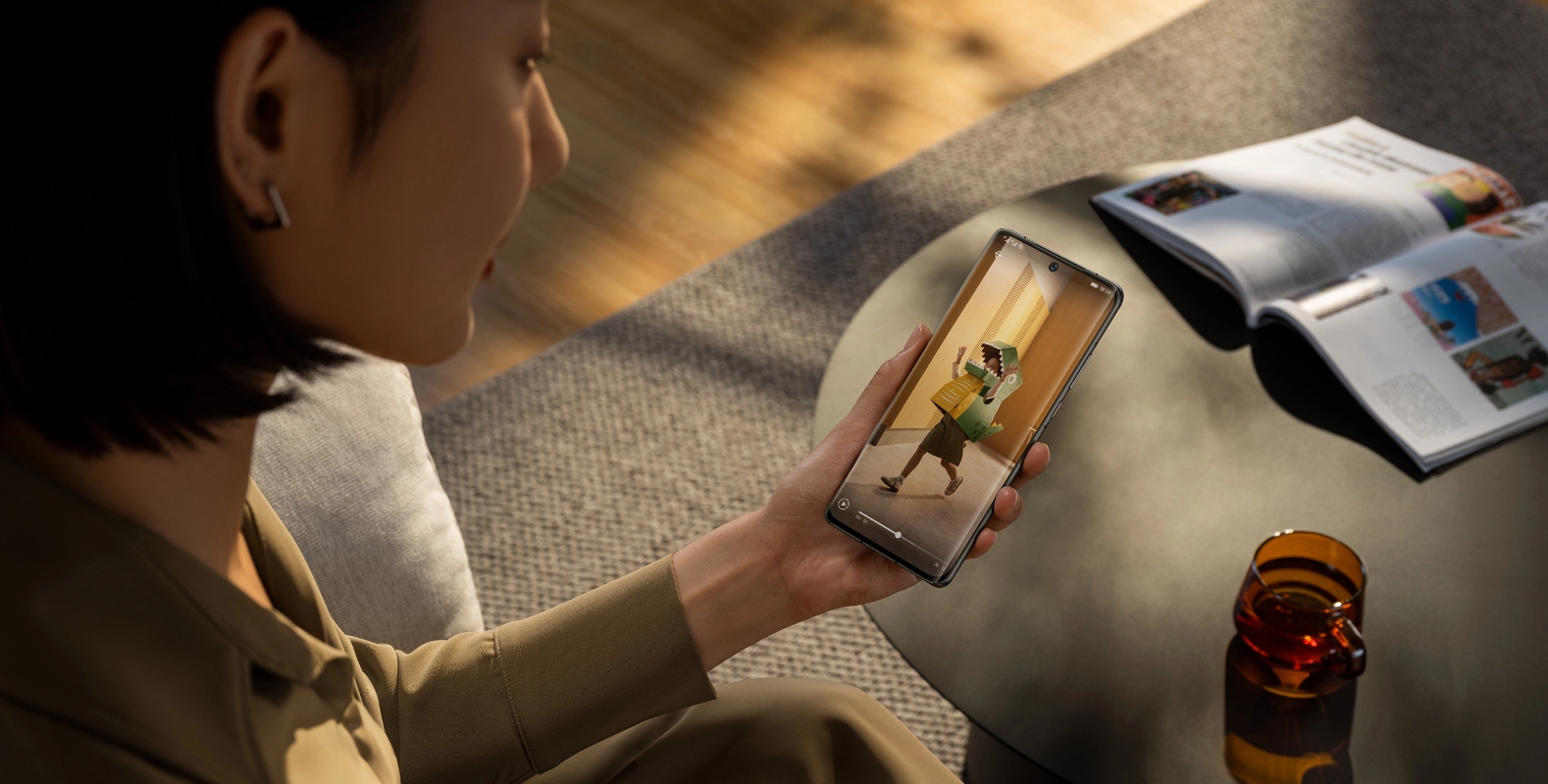 华为智能门锁 Pro 3D 智能抓拍