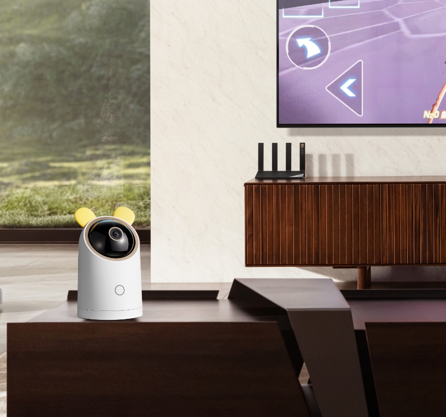 华为智能门锁离家开启摄像头