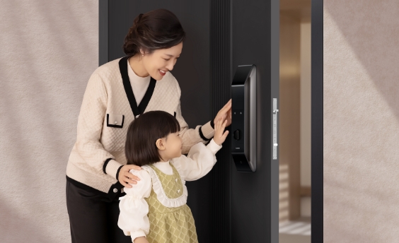 华为智能门锁家人亲情关怀