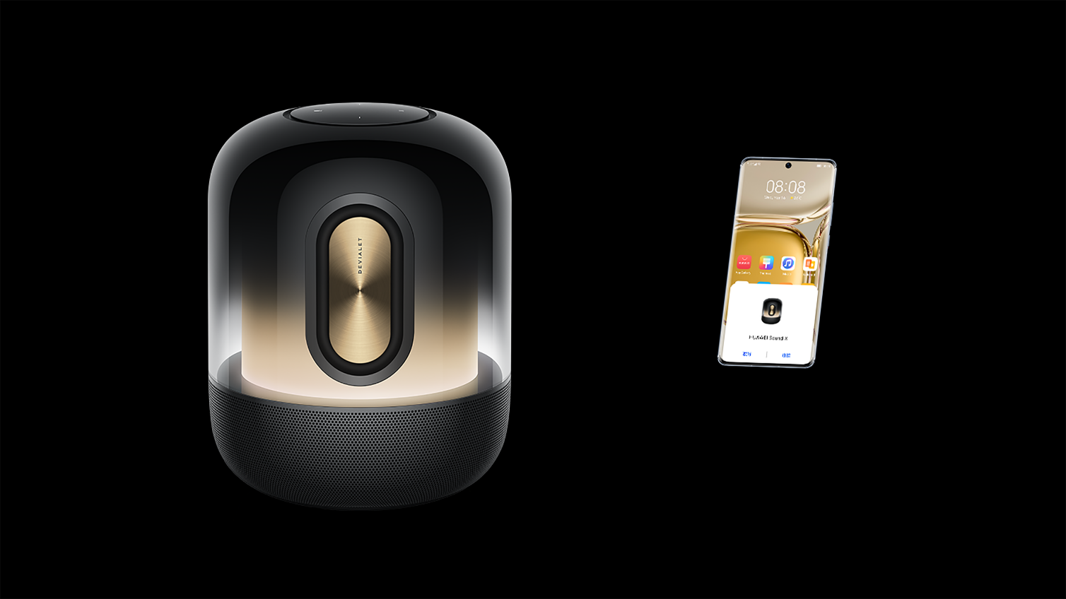 HUAWEI Sound X 鎏金剧院版 手机连接