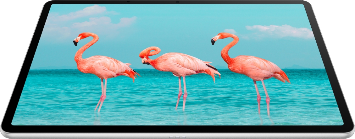 HUAWEI MatePad 11.5 S 灵动款屏幕效果图，展示了高刷新率和高分辨率等屏幕特性