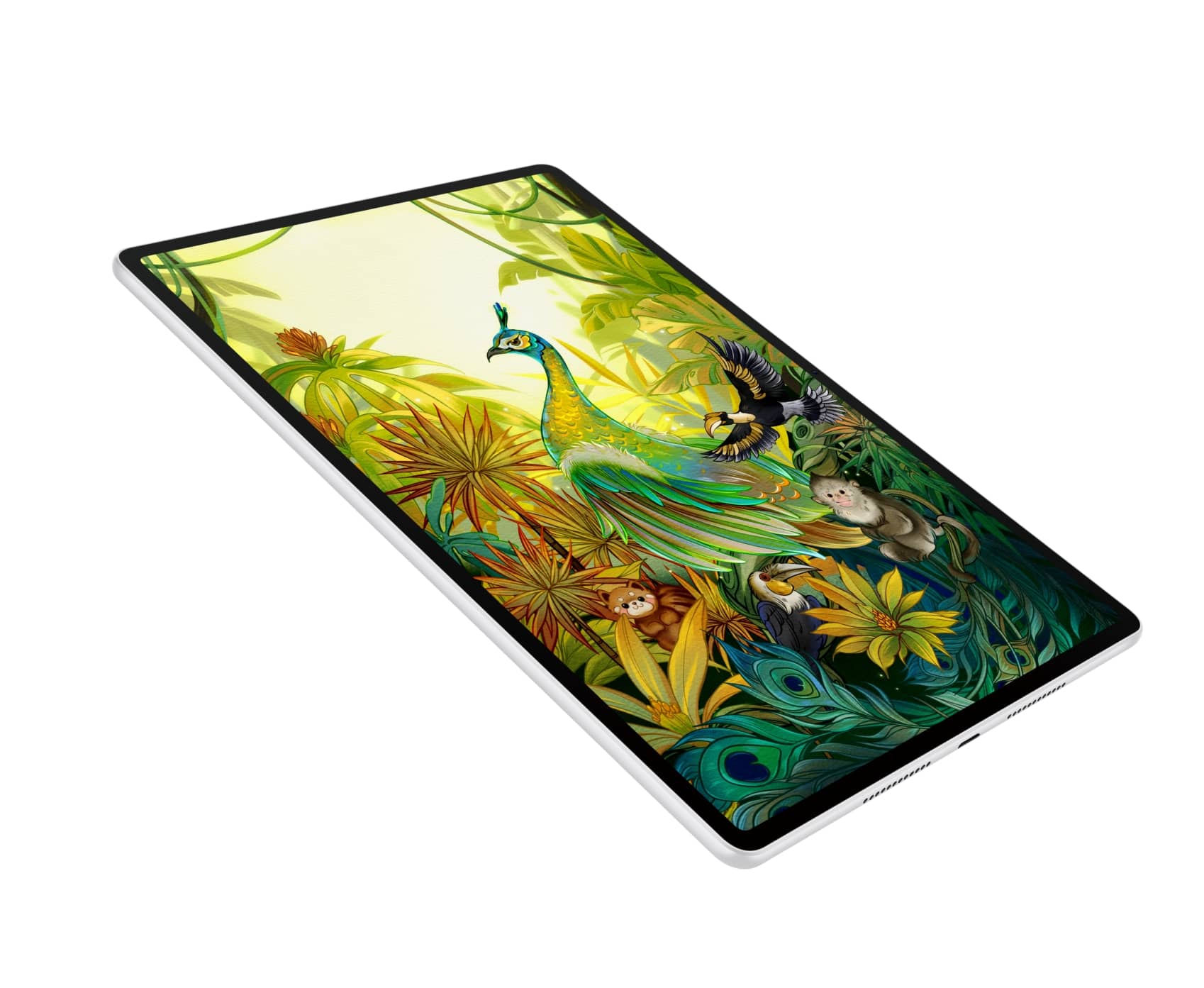 HUAWEI MatePad Air 一张绘画作品搭配一只手写笔