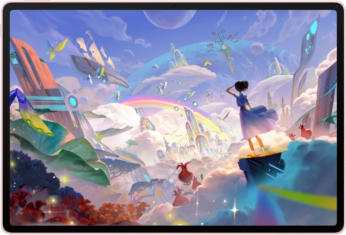 HUAWEI MatePad Air 画作全屏缩放,展示云晰柔光屏的显示效果