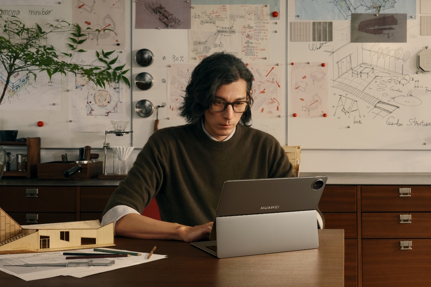 用户使用深空灰 HUAWEI MatePad Edge