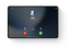 HUAWEI MatePad Mini 悦读版通话界面图，展现了强大的通讯能力