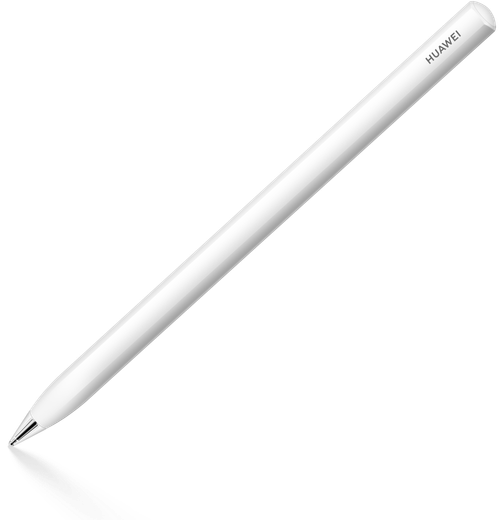 使用手写笔在 HUAWEI MatePad Mini 悦读版上写画，展现了 8.8 英寸柔光屏