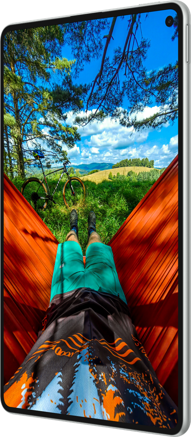 HUAWEI MatePad Mini 悦读版屏幕对比图，展现了柔光屏清晰护眼的特性