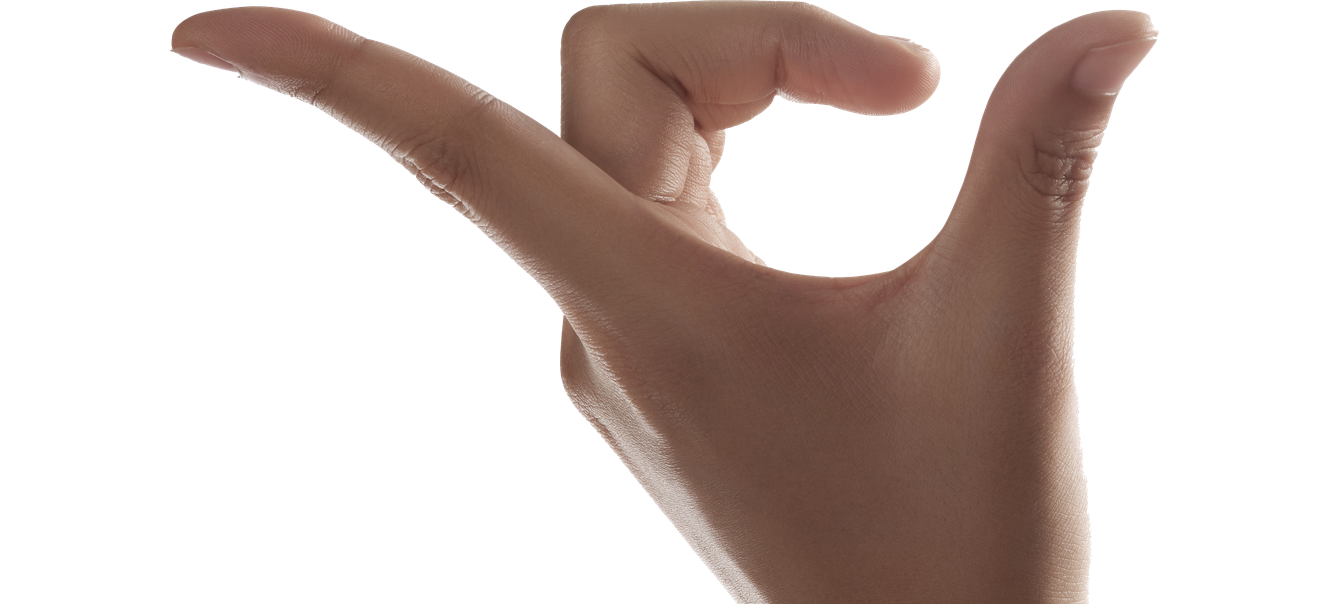 用户单手就能拿起 HUAWEI MatePad Mini，展现了轻薄机身