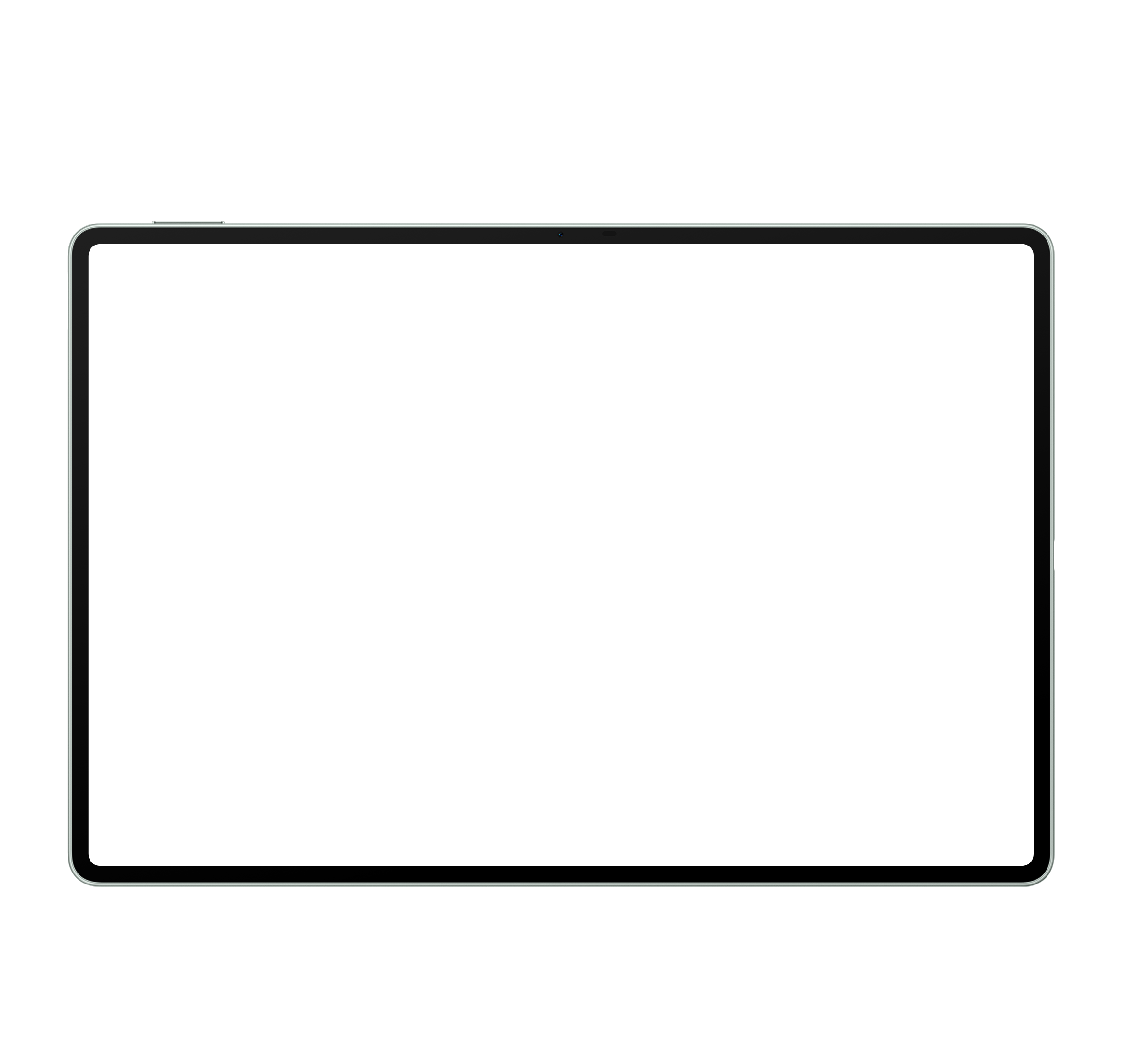 HUAWEI MatePad Pro 12.2 英寸春天风景图跃出屏幕,展示屏幕的好色彩