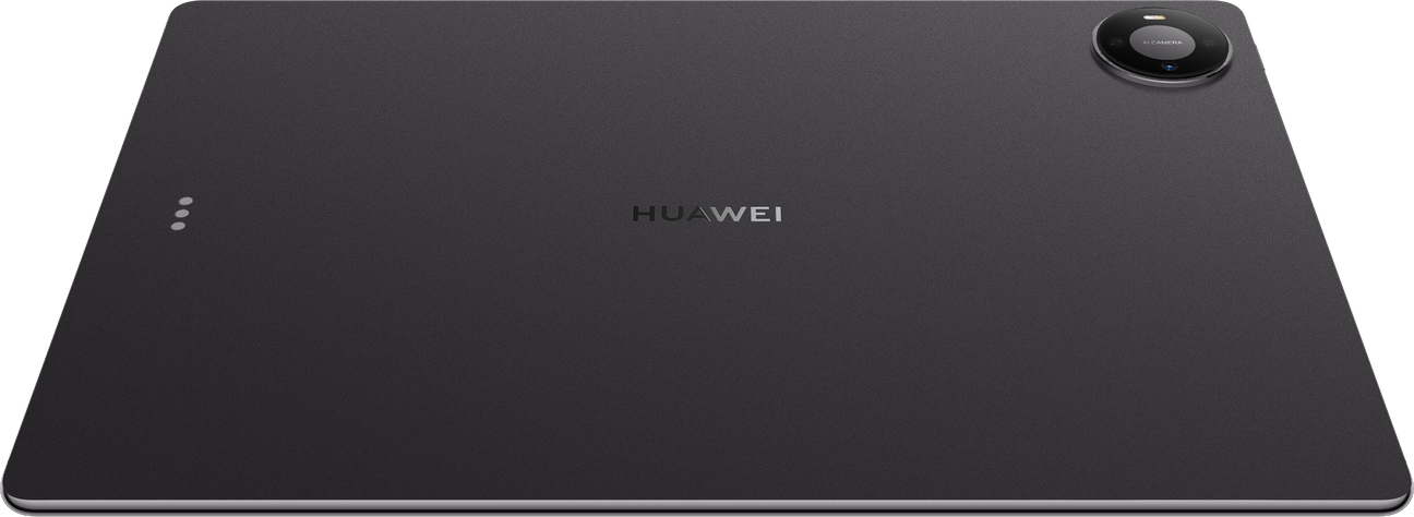 HUAWEI MatePad Pro Max 特殊角度图，展示曜石灰ID