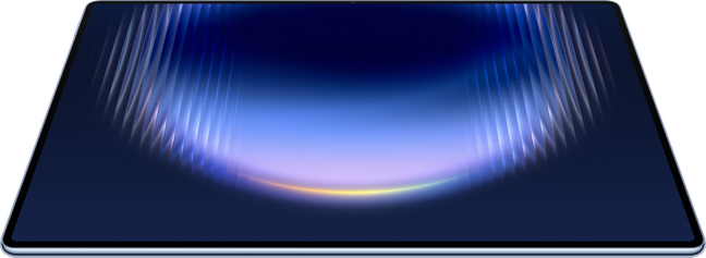 HUAWEI MatePad Pro Max 的特殊角度图和数据，展示了性能