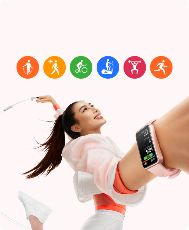 华为手环 9 百种运动