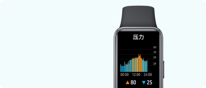 华为手环 9 Truseen 5.5 压力监测