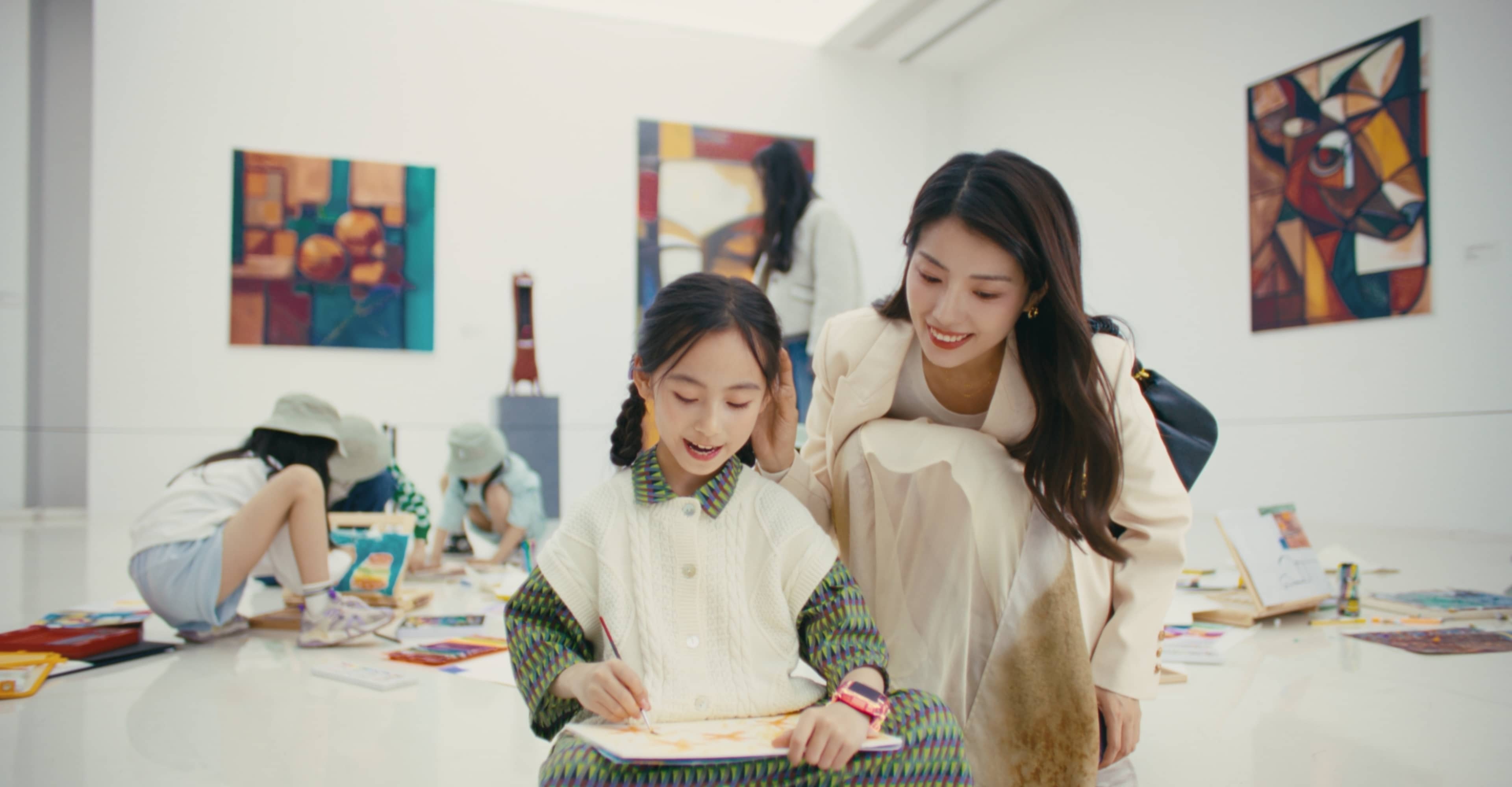 华为儿童手表 5 Pro 感光炫彩版定位