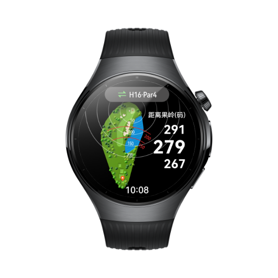 HUAWEI WATCH 5 的正面图,展示了100+ 的运动模式