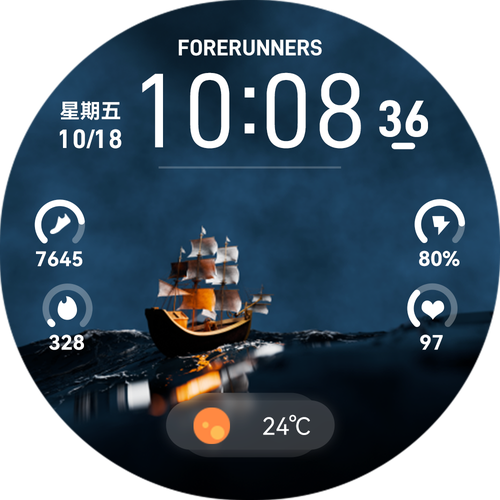 HUAWEI WATCH 十周年表盘展示，及更多会员专享表盘界面