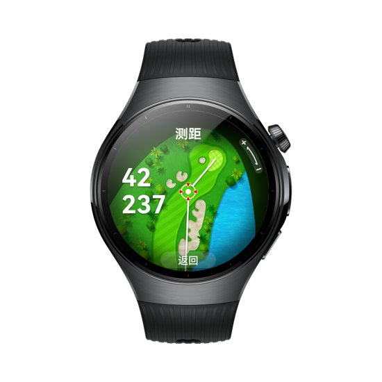 HUAWEI WATCH 5 的多种运动界面，展示了其有 100+ 的运动模式可供选择