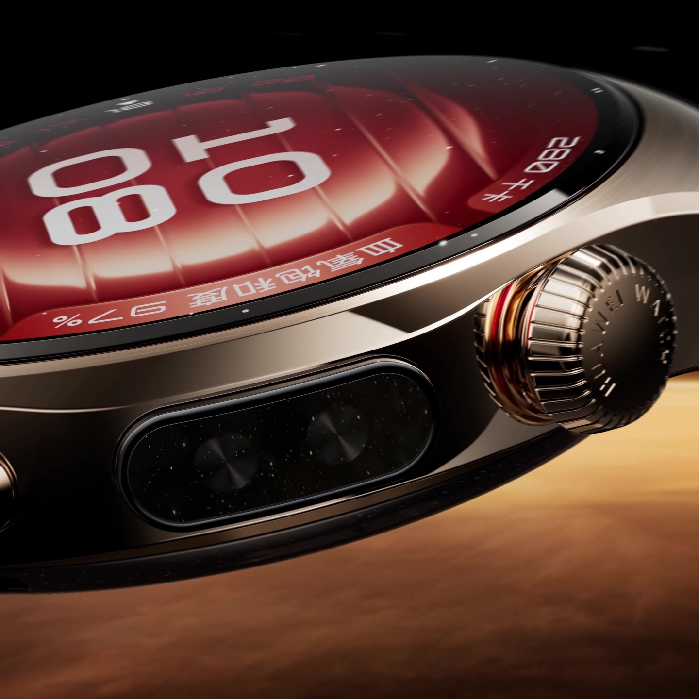 HUAWEI WATCH 5 42mm 904L 不锈钢的视频，展示 904L 不锈钢的特性