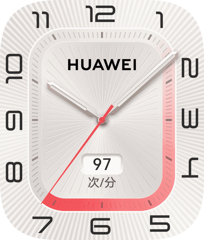  展现了HUAWEI WATCH D2 常规状态下的自定义表盘及熊猫表盘等