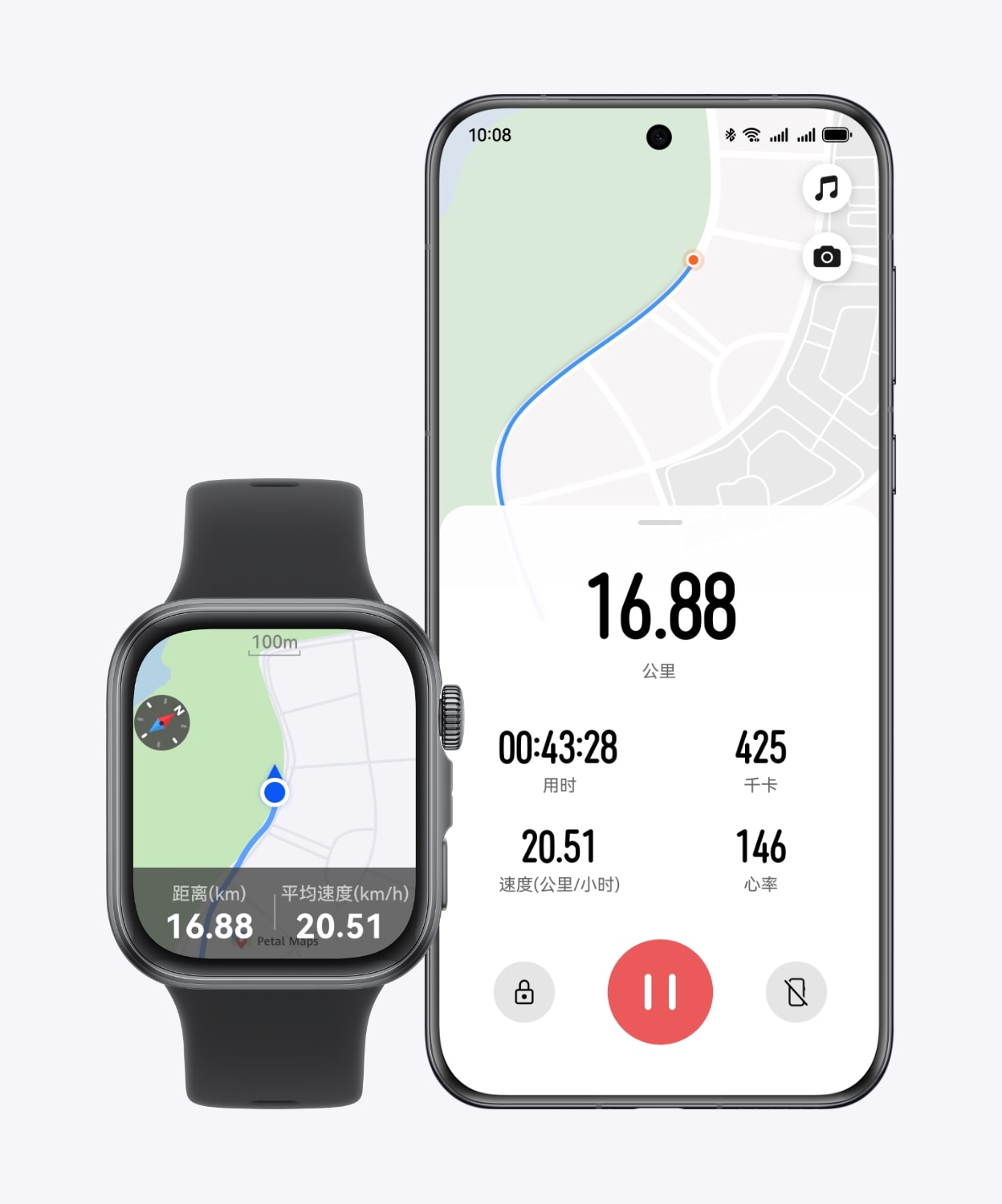 HUAWEI WATCH FIT 4 运动功能华为健康