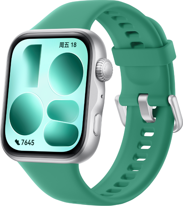 HUAWEI WATCH FIT 5 多款组合，展示向新绿配色 
