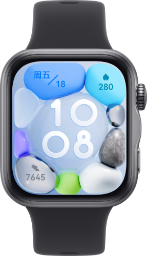 HUAWEI WATCH FIT 5 多色组合，展示了手表丰富表盘