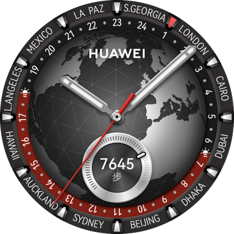 展示了HUAWEI WATCH GT 5 Pro 表盘视频,展示全新系列表盘，主题多样