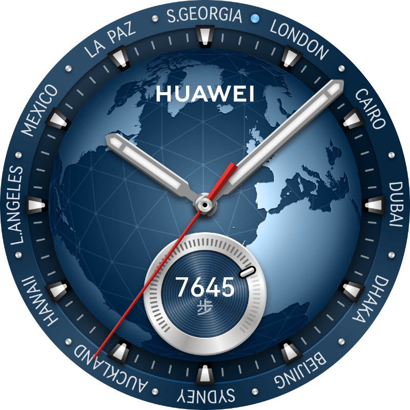 展示了HUAWEI WATCH GT 5 Pro 表盘视频,展示全新系列表盘，主题多样