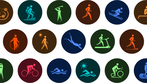 HUAWEI WATCH GT 5 Pro 的100种运动模式，包含跑步、骑行、篮球、登山、网球等