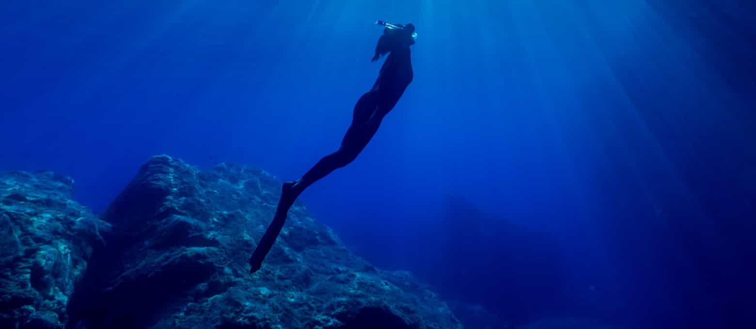 佩戴HUAWEI WATCH GT 5 Pro 潜水的手表界面